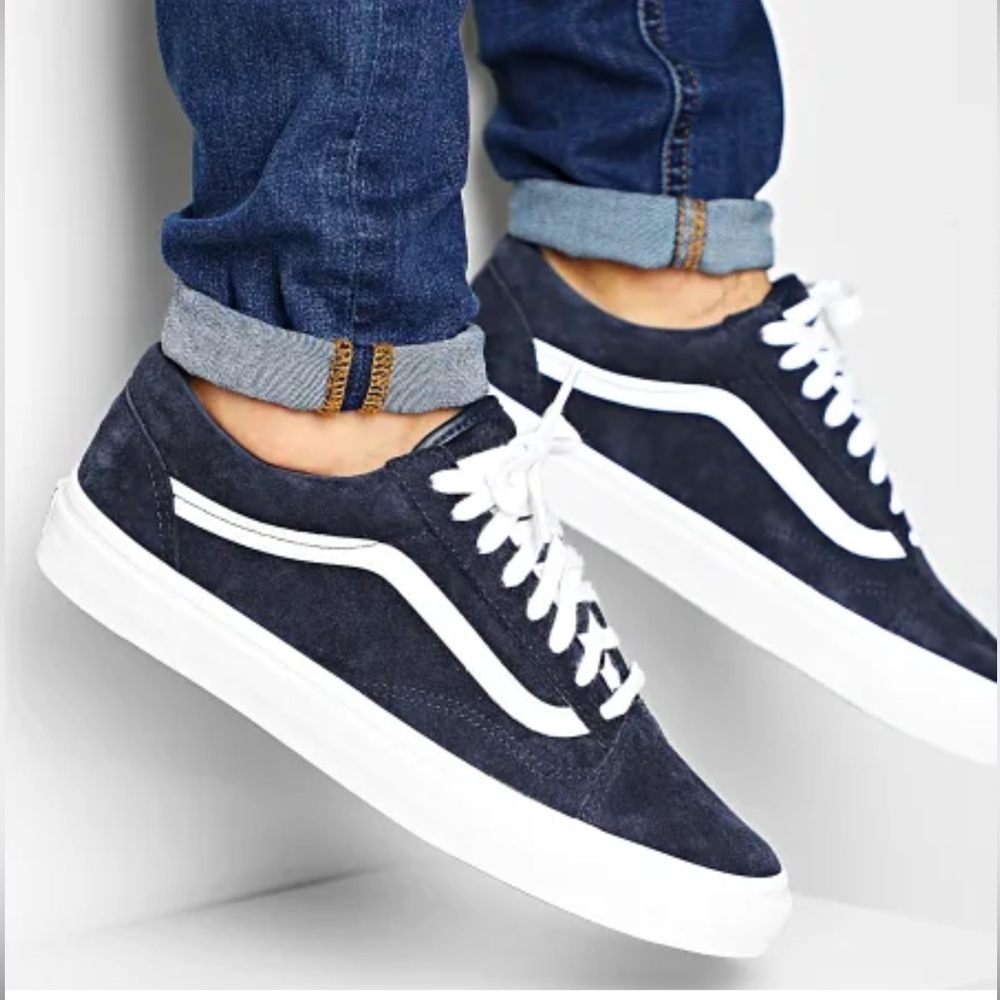 Vans Women’s Suede SK8 Sneakers | Navy Blue | Size 6.5
